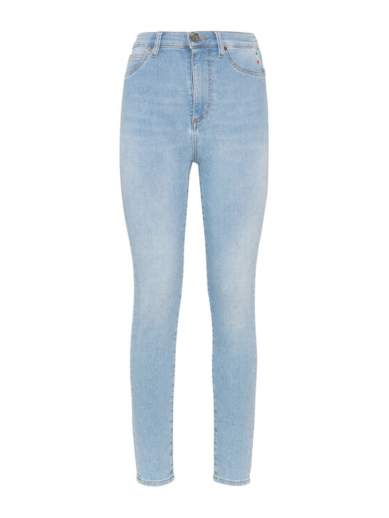PHILIPP PLEIN PHILIPP PLEIN Jeansy 9231 Světle modrá