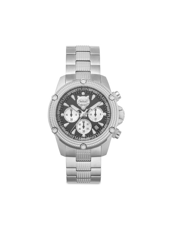 Plein Sport Ceas Hurricane PSDBA0823 Argintiu