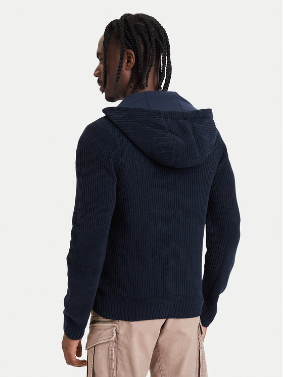 Aeronautica Militare Aeronautica Militare Cardigan 262MA1671UL00954 Blu scuro Regular Fit