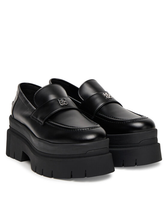 HUGO HUGO Loafersy Kris 50548194 Czarny