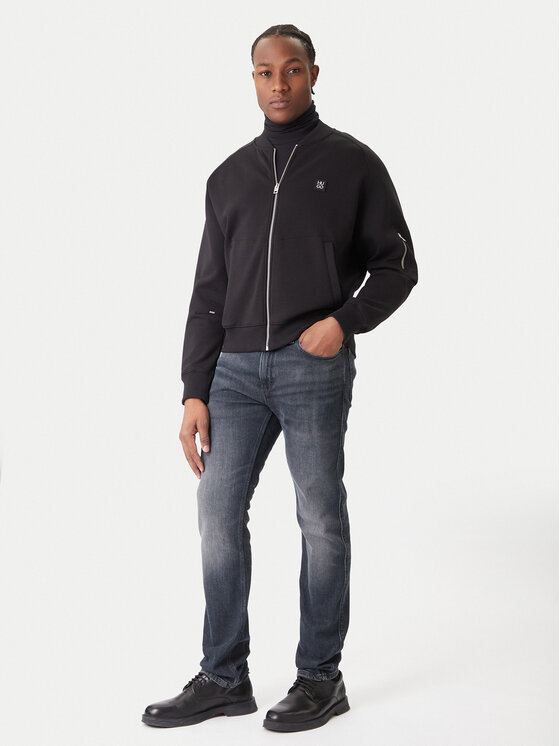 HUGO Hugo Jeansy 50517504 Šedá Slim Fit