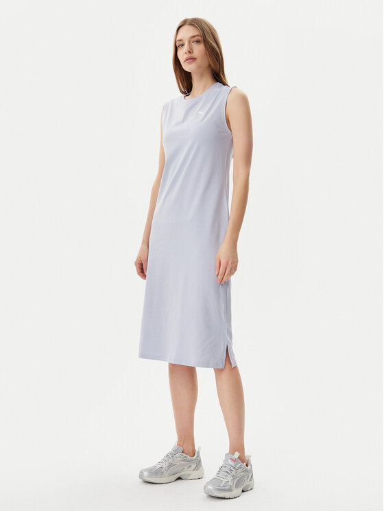 Puma Puma Rochie de zi Ess 685643 Albastru celest Slim Fit