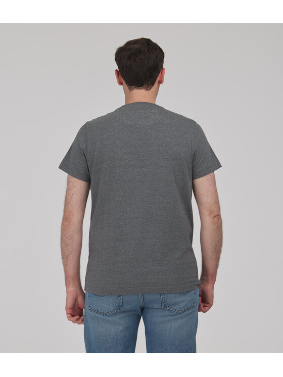 Lee Cooper Lee Cooper T-Shirt SIMPLE Szary Regular Fit