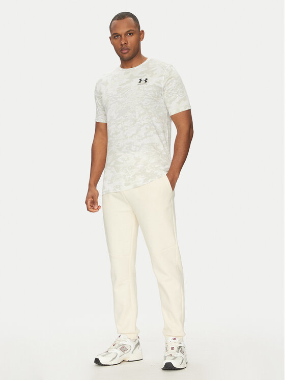 Under Armour Under Armour Marškinėliai ABC 1357727 Balta Regular Fit