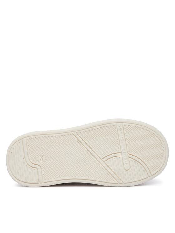 Tommy Hilfiger Tommy Hilfiger Laisvalaikio batai Low Cut Velcro Sneaker T1A9-35062-0315 M Šviesiai smėlinė