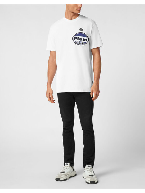 PHILIPP PLEIN PHILIPP PLEIN T-Shirt 21107 Biały Regular Fit