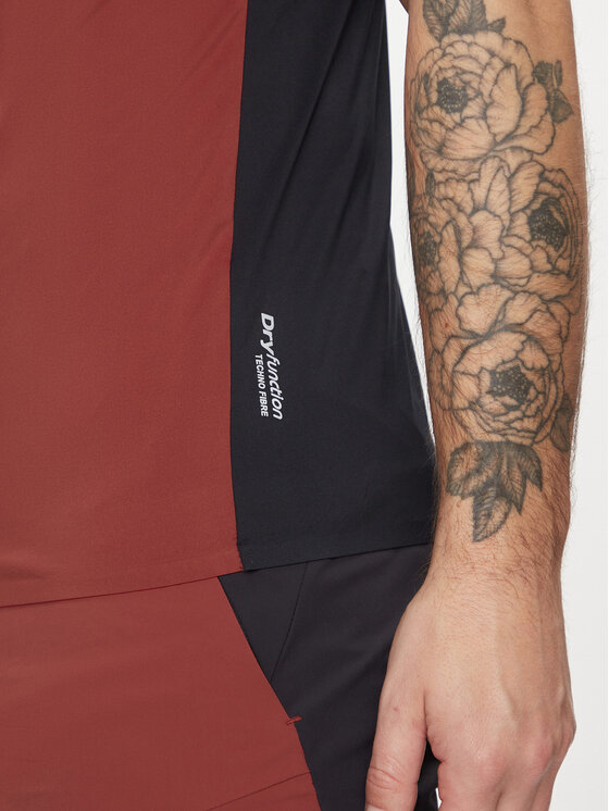 CMP CMP Koszulka rowerowa 34N7917 Brązowy Slim Fit