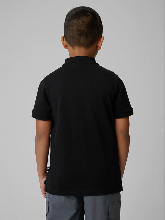 4F 4F Polo BASIC+ Czarny Regular Fit