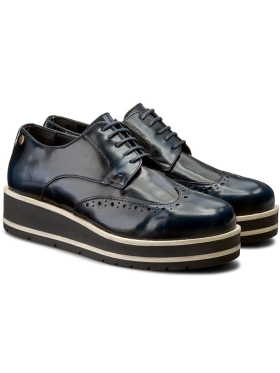 Tommy Hilfiger Richelieus Derbies Dani 2A FW56821798 Bleu marine