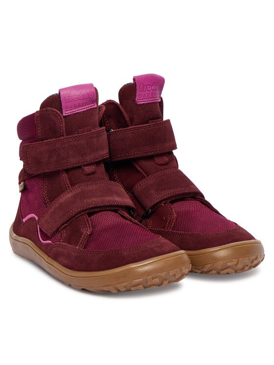 Froddo Froddo Čižmy Barefoot Tex Winter Tl G3160247-6T D Bordová