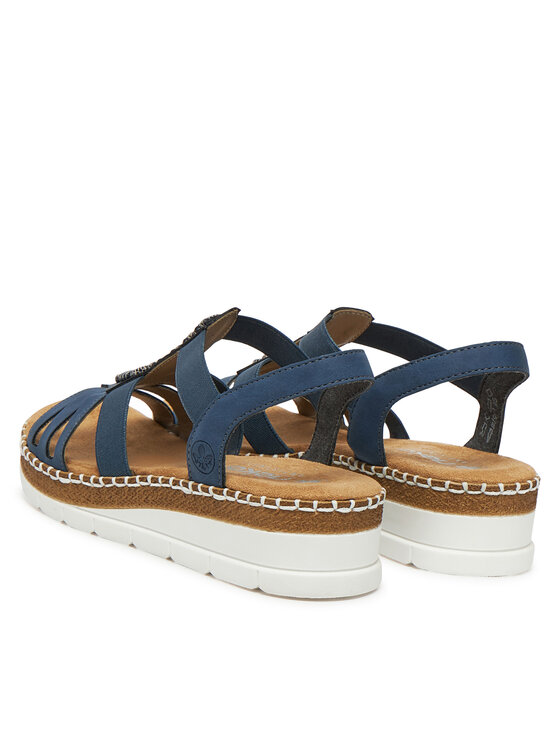Rieker Rieker Sandalen V1206-14 Dunkelblau