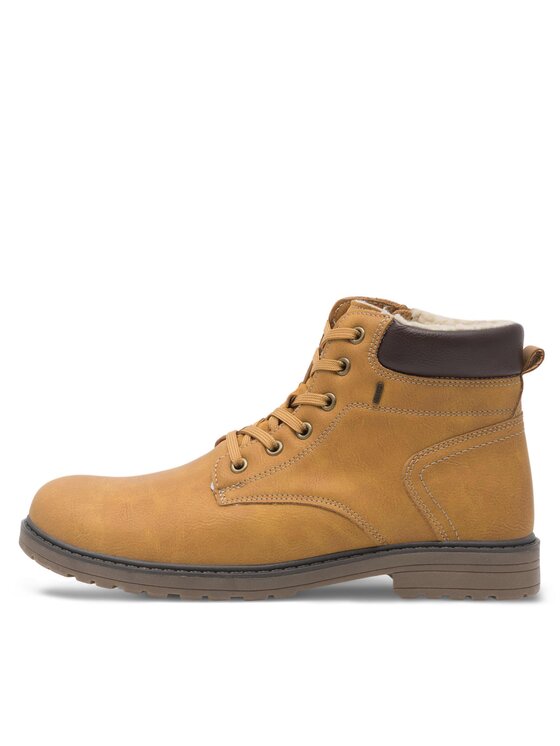 Lanetti Lanetti Schnürstiefeletten MP07-6997-05 Gelb