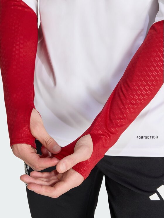 adidas adidas Bluza Germany 26 Tiro Training Biały Slim Fit