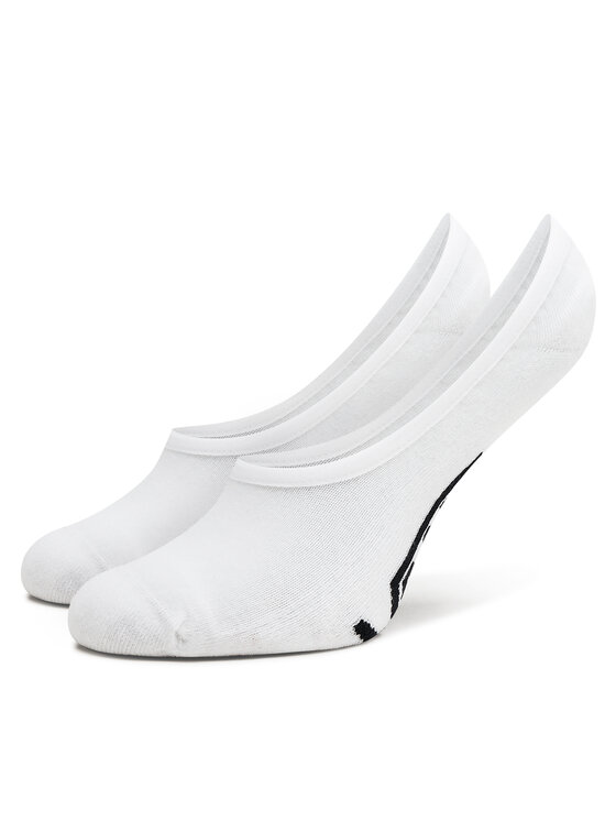 Vans Vans Set od 3 para muških niskih čarapa Classic No Show VN000F10WHT1 Bijela