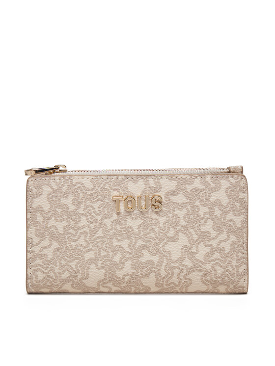 TOUS Portafoglio grande da donna Kaos Mini Lines 2002183501 Beige, taglia : OS