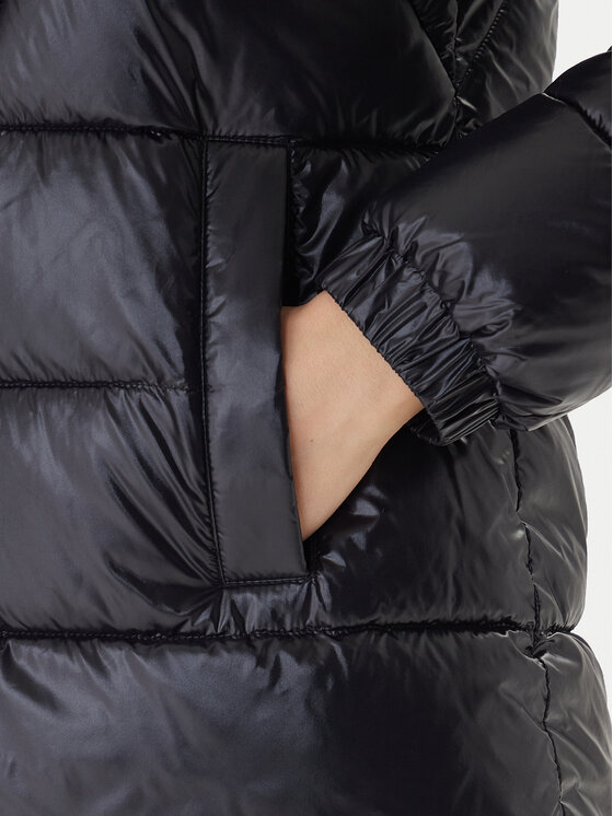 Geox Geox Зимно яке Backsie W5628H T3121 F9000 Черен Regular Fit