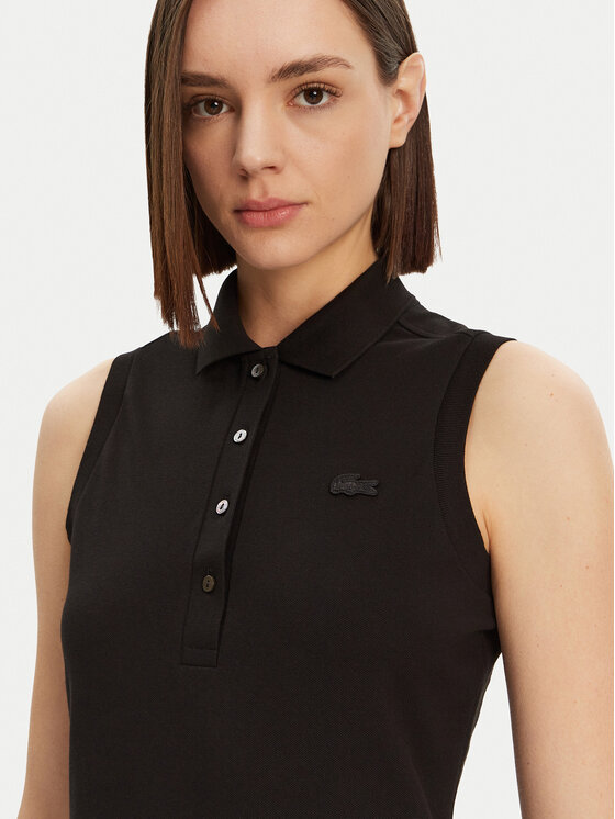Lacoste Lacoste Tricou polo PF5445 Negru Slim Fit