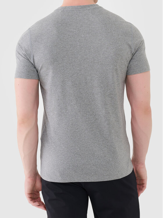 4F 4F T-Shirt 4FWAW26TFTSM2354-25M Szary Active Fit
