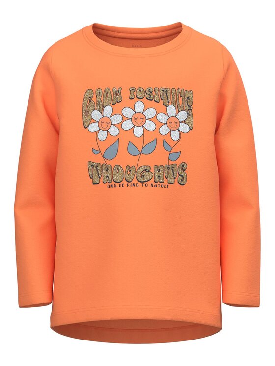NAME IT NAME IT Μπλουζάκι 13218914 Πορτοκαλί Regular Fit