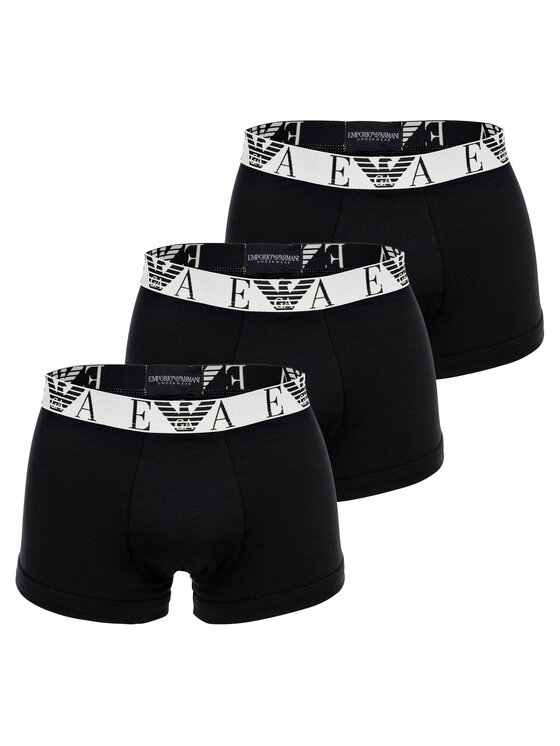 Emporio Armani Underwear Komplet 3 par bokserek EM000259 AF14131 MC061 Czarny