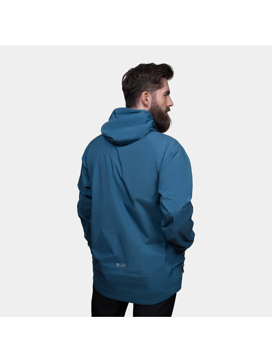 Alpinus Alpinus Kurtka przeciwdeszczowa Girdiman Niebieski Regular Fit