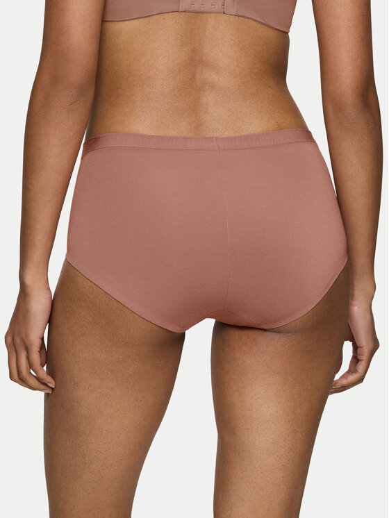 Triumph Triumph Klasične gaćice s visokim strukom Smart Natural 10211539 Smeđa