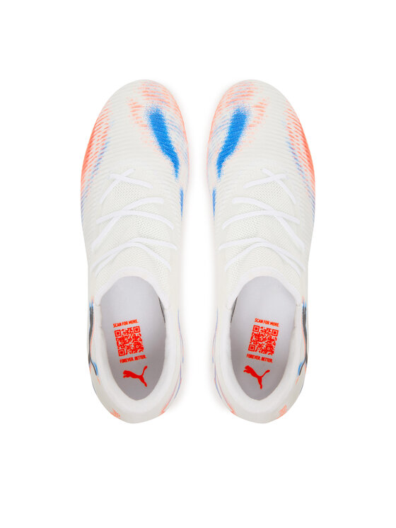 Puma Puma Buty do piłki nożnej Future 8 Match Low Fg/Ag 108599 01 Biały