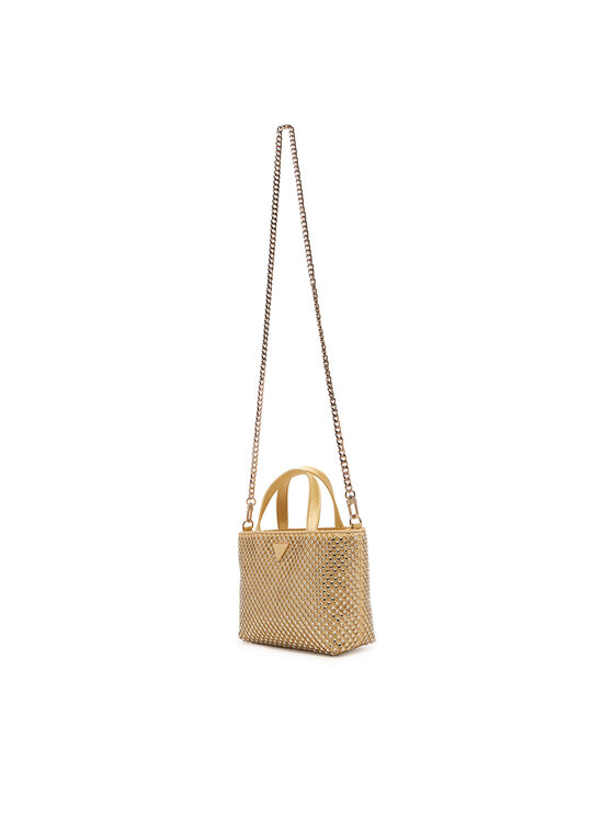 Guess Guess Handtasche Tasmin Mini HWRG99 31750 Goldfarben