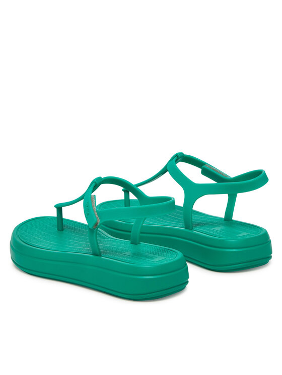 Melissa Melissa Sandały Sun Leme Platform Ad 35959 Zielony