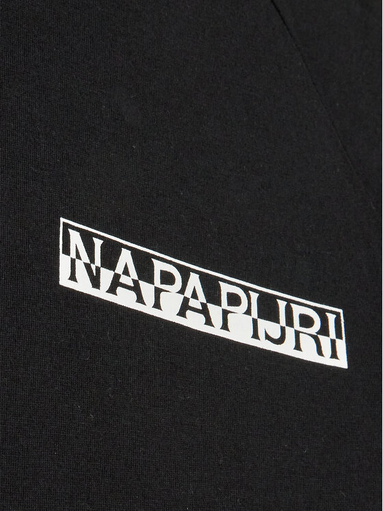 Napapijri Napapijri T-Shirt S-Pinta NP0A4H2Y M Μαύρο Regular Fit