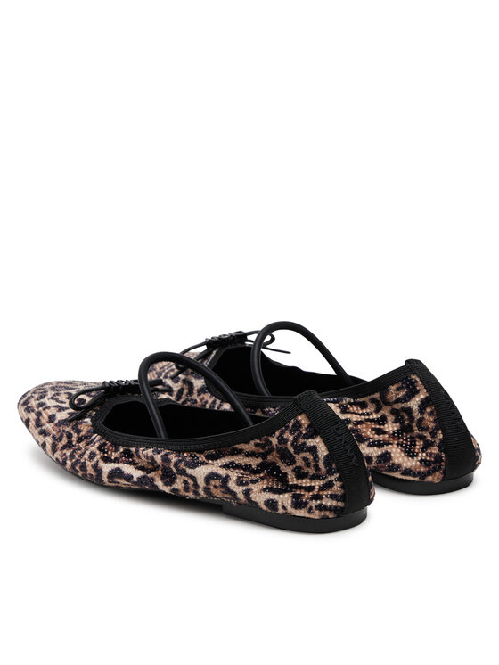 DKNY DKNY Balerinke K1577448 Rjava