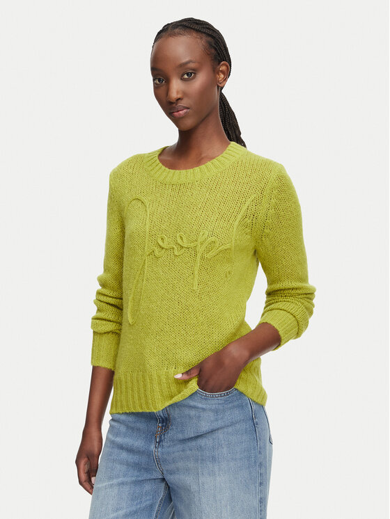 JOOP! Pulover 263Kn32Korin 30103314 Verde Slim Fit