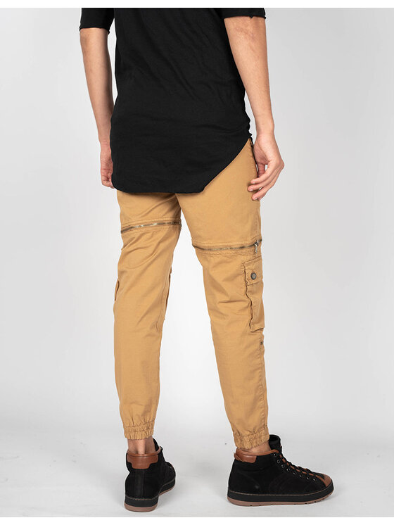 Xagon Xagon Pantaloni di tessuto P21032-S413C Marrone Slim Fit