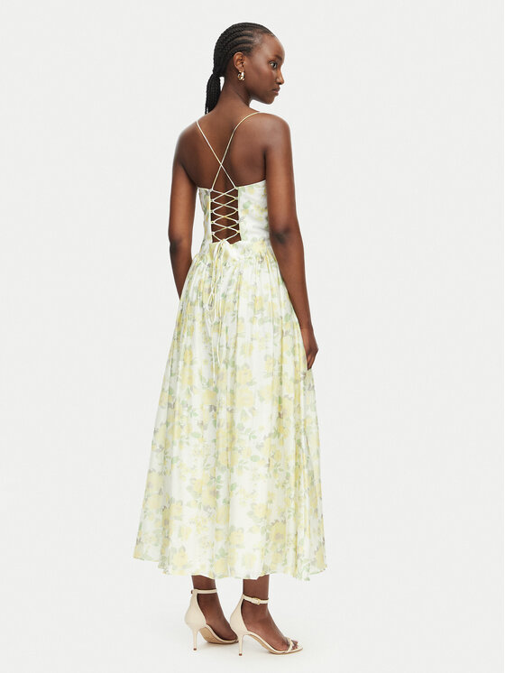 Bardot Bardot Коктейльна сукня Estie 59786DB5 Жовтий Regular Fit