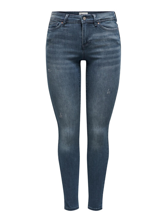 ONLY ONLY Džinsi 15233288 Zils Skinny Fit