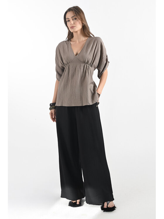 Femestage Femestage Dámské kalhoty Femestage AB BASE TRU1880-020 Černá Regular Fit