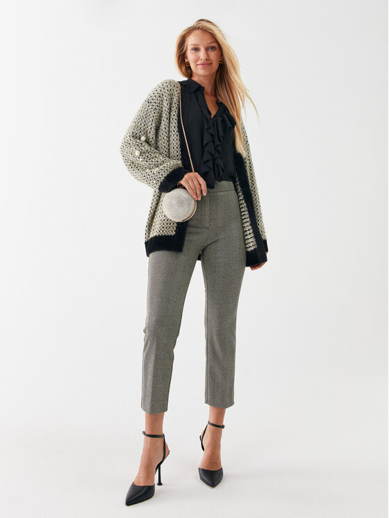 Liu Jo Liu Jo Kalhoty z materiálu CF3316 J1928 Barevná Regular Fit