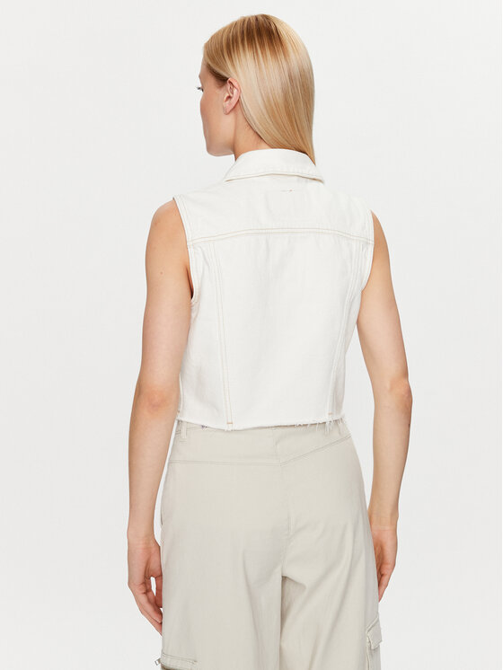 Levi's® Levi's® Γιλέκο Xs A4855-0001 Λευκό Slim Fit