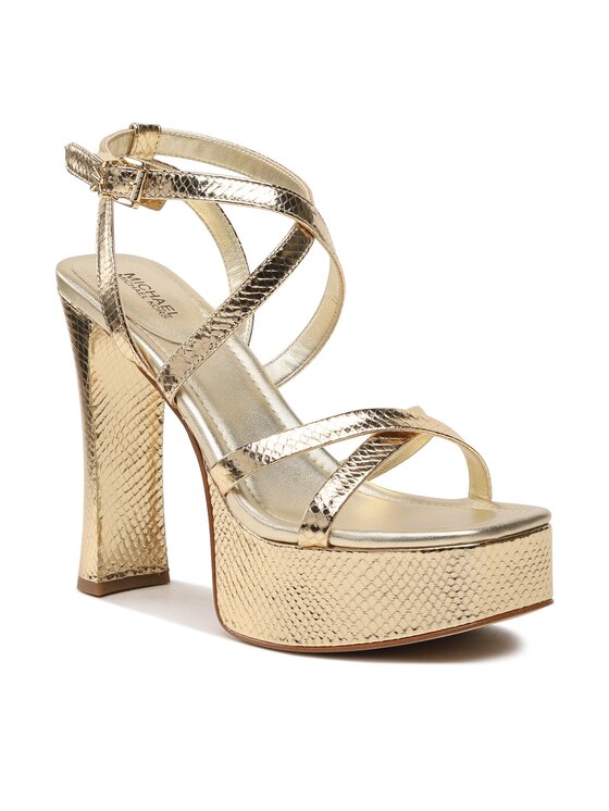Sandali michael kors oro discount