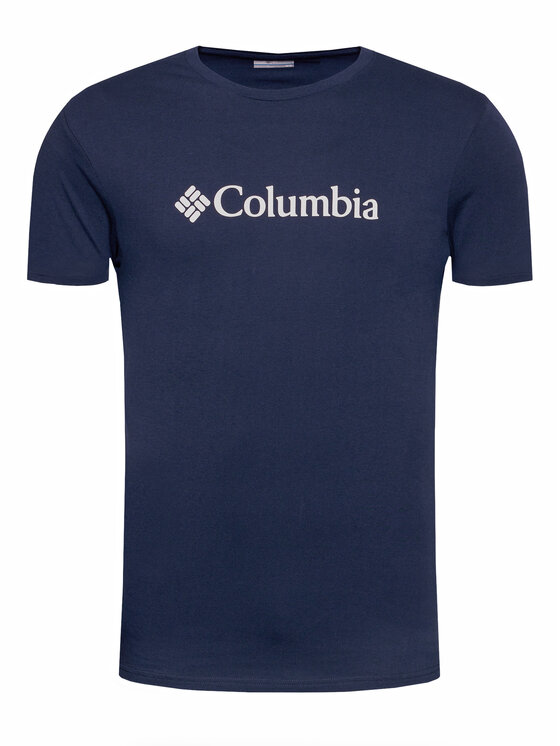 Columbia Columbia T-krekls Csc Basic Logo™ 1680053 Tumši zils Regular Fit