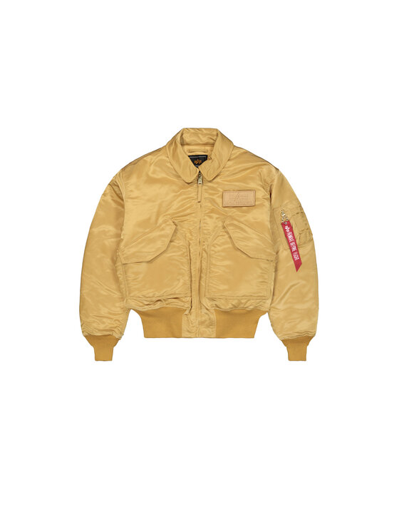 Alpha Industries Alpha Industries Kurtka bomber CWU-45 Heritage Bomber Jacket Złoty Core Fit