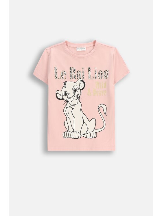 Coccodrillo Coccodrillo T-Shirt ZC5143211LGD-007 Růžová Regular Fit