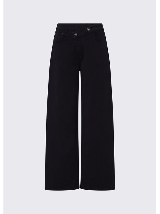 Liu Jo Liu Jo Pantaloni di tessuto WF6115T708A22222 Nero Loose Fit