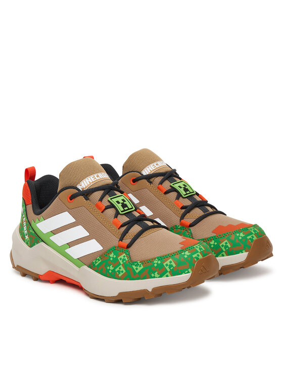 adidas adidas Trekkingi Minecraft Terrex Ax4R Hiking JR1289 Brązowy