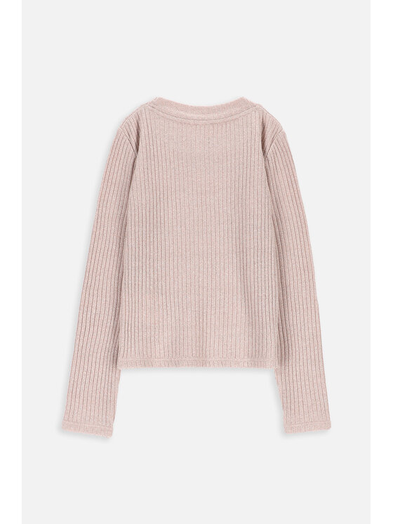 Coccodrillo Coccodrillo Sweter ZC3172103EJG-002 Beżowy Regular Fit