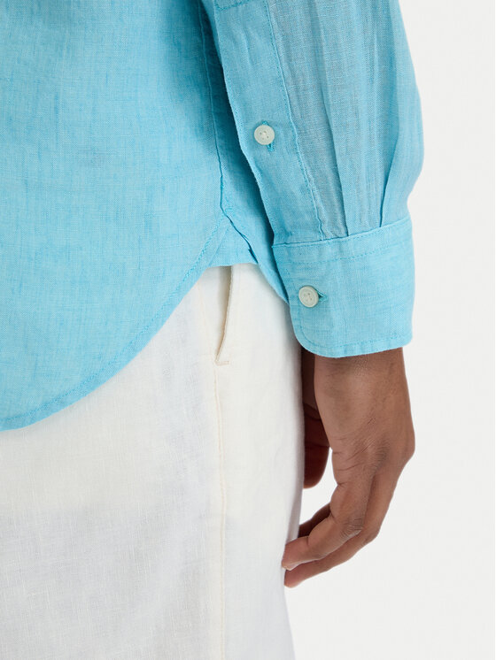 Tommy Hilfiger Tommy Hilfiger Krekls MW0MW41530 Zils Regular Fit