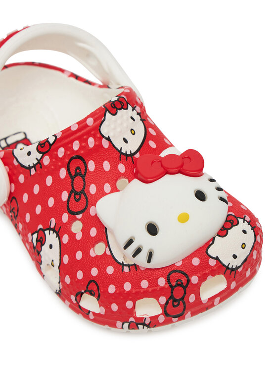 Crocs Crocs Klapki Hello Kitty Red Classic Clog T 210577 Kolorowy