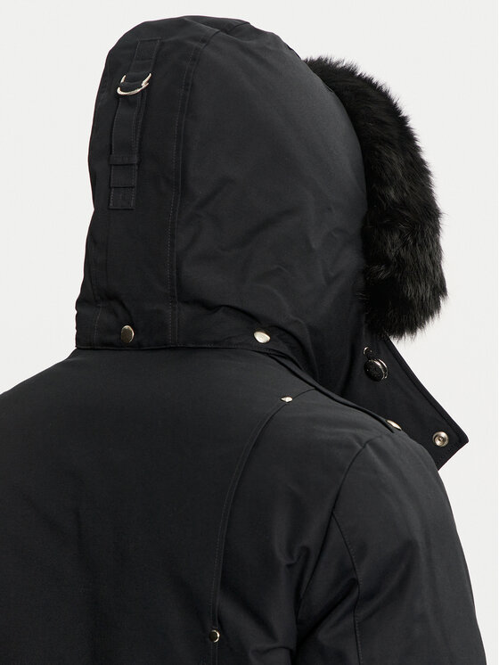 Moose Knuckles Moose Knuckles Kurtka puchowa M32MP261SX Granatowy Regular Fit