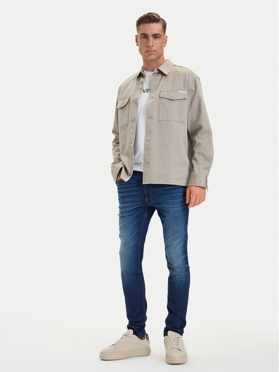 Calvin Klein Jeans Calvin Klein Jeans Džinsai LV04RH754G Tamsiai mėlyna Skinny Fit