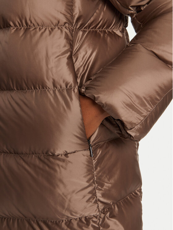 Hetregó Hetregó Пухено яке Hanna 8N602F Бежов Regular Fit